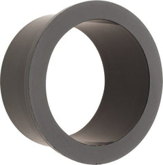Poly Hi Solidur - 1-1/2" Inside x 1-3/4" Outside Diam, Nylon Sleeve Bearing - 2" Outside Diam, 1/8" Flange Thickness, 1" OAL - Exact Tooling