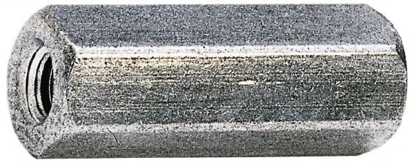 Electro Hardware - M3x0.50, 31mm OAL, 6mm Across Flats, Brass Hex Partially Threaded Female Circuit Board Standoffs - 6.4mm Thread Depth, 31mm Body Length, Zinc-Plated Finish - Exact Tooling