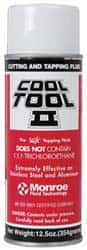 Monroe Fluid Technology - Cool Tool II, 1 Lb Aerosol Cutting & Tapping Fluid - Straight Oil, For Blanking, Boring, Broaching, Drilling, Hobbing, Milling, Reaming, Tapping, Turning - Exact Tooling