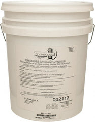 Monroe Fluid Technology - 5 Gal Pail Cutting & Tapping Fluid - Straight Oil - Exact Tooling