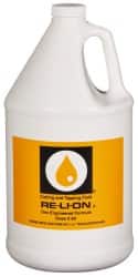 Made in USA - Re-Li-On, 1 Gal Bottle Cutting & Tapping Fluid - Naphthenic Oil Based, For Machining, Turning - Exact Tooling