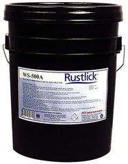 Rustlick - Rustlick WS-500A, 5 Gal Pail Cutting & Grinding Fluid - Water Soluble, For Machining - Exact Tooling