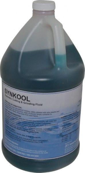 Made in USA - Syn-Kool, 1 Gal Bottle Cutting & Grinding Fluid - Synthetic - Exact Tooling