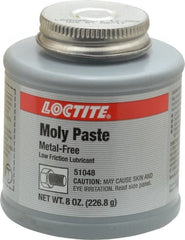 Loctite - 8 oz Can General Purpose Anti-Seize Lubricant - Molybdenum Disulfide, -20 to 750°F, Black, Water Resistant - Exact Tooling