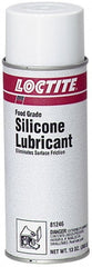 Loctite - 13 oz Aerosol Silicone Lubricant - Translucent, Food Grade - Exact Tooling