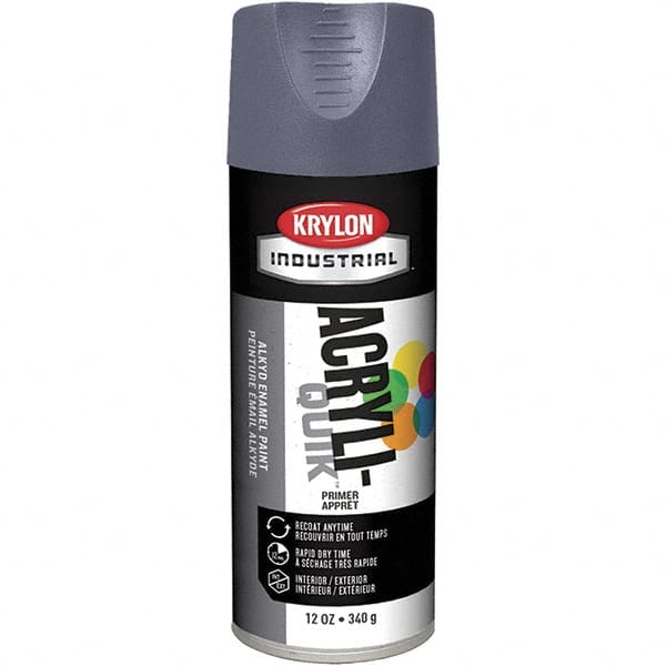 Krylon - 16 oz Platinum Primer - 15 to 20 Sq Ft Coverage, Direct to Metal, Quick Drying, Interior/Exterior - Exact Tooling