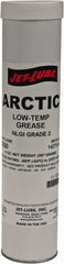 Jet-Lube - 14 oz Cartridge Low Temperature Grease - Amber, Low Temperature, 225°F Max Temp, NLGIG 2, - Exact Tooling
