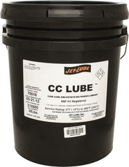 Jet-Lube - 35 Lb Pail Synthetic General Purpose Grease - Clear, Food Grade, 400°F Max Temp, NLGIG 1-1/2, - Exact Tooling