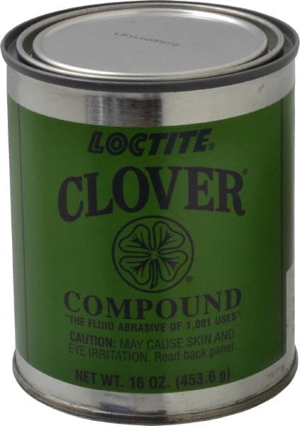 Loctite - 1 Lb Grease Compound - Grade B, 240 Grit, Black & Gray, Use on General Purpose - Exact Tooling