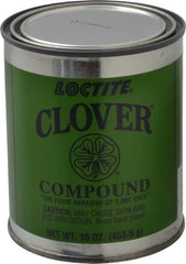 Loctite - 1 Lb Grease Compound - Grade B, 240 Grit, Black & Gray, Use on General Purpose - Exact Tooling