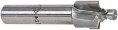 Scientific Cutting Tools - 5/16-24" Port, 0.742" Spotface Diam, 1/8" Tube Outside Diam, Plain Pilot, Carbide Tipped Porting Tool - Exact Tooling