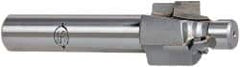 Scientific Cutting Tools - 7/16-20" Port, 0.838" Spotface Diam, 1/4" Tube Outside Diam, Plain Pilot, Carbide Tipped Porting Tool - Exact Tooling