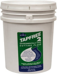 TapFree 2 - Tapfree 2, 5 Gal Pail Cutting & Tapping Fluid - Water Soluble, For Cleaning - Exact Tooling