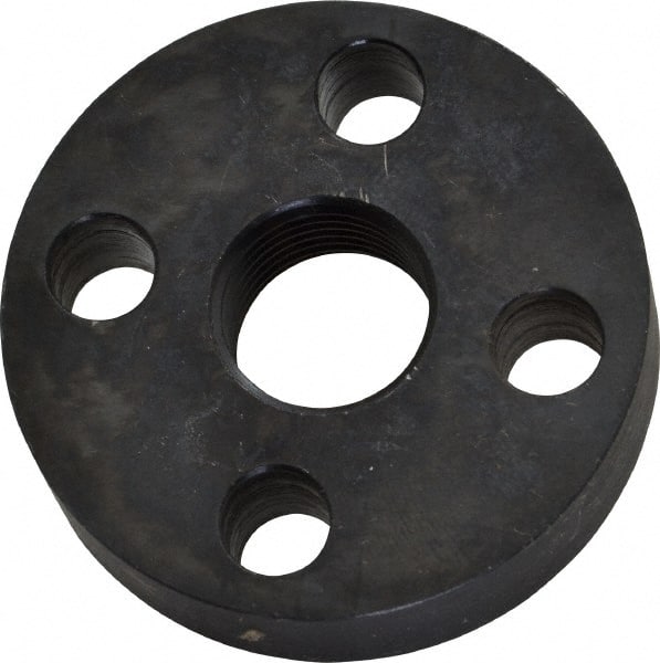 Nook Industries - 1.6" Flange OD x 0.41" Thickness Precision Acme Mounting Flange - For 3/8-4, 3/8-10 Bars, 4 Mounting Holes, Steel - Exact Tooling