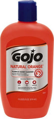 GOJO - 14 oz Squeeze Bottle Liquid Hand Cleaner - General Duty, Orange Scent, W/Pumice - Exact Tooling