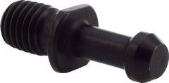 Kennametal - BT40 Taper, 5/8-11 Thread, 45° Angle Radius, Standard Retention Knob - 2-1/8" OAL, 0.588" Knob Diam, 1.266" from Knob to Flange - Exact Tooling