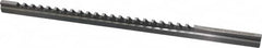 Dumont Minute Man - 5mm Keyway Width, Style C, Keyway Broach - High Speed Steel, Bright Finish, 3/8" Broach Body Width, 25/64" to 2-1/2" LOC, 11-3/4" OAL, 1,470 Lbs Pressure for Max LOC - Exact Tooling