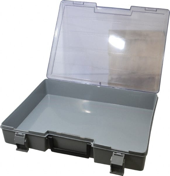 Flambeau - 15-1/2" Wide x 2-1/2" High x 11-3/4" Deep, Small Parts Storage Box - Copolymer Frame, 1 Compartments - Exact Tooling
