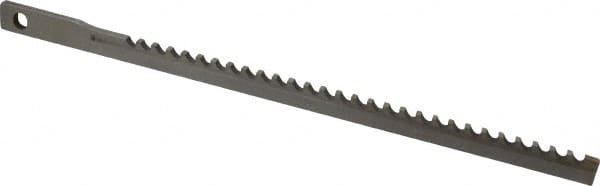 Dumont Minute Man - 5/16" Keyway Width, Style AF, Keyseating Broach - Bright Finish, 5/16" Broach Body Width, 20" OAL - Exact Tooling