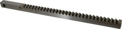 Dumont Minute Man - 7/8" Keyway Width, Style AF, Keyseating Broach - Bright Finish, 7/8" Broach Body Width, 20" OAL - Exact Tooling