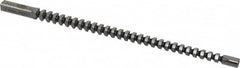 Dumont Minute Man - 7mm x 7-3/4" Overall Length, 0.2913" Pilot Hole Diam, Square Broach - 0.2756 to 0.2764" Tolerance, 0.385 to 0.387" Across Corners, 7.4mm Drill, 7/32" Pitch, 3/8 to 1" LOC, 1,800 Lbs. Pressure for Max LOC - Exact Tooling