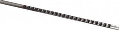 Dumont Minute Man - 1/16" Keyway Width, Production Keyway Broach - Bright Finish, 3/16" Broach Body Width, 13/64" to 1" LOC, 5-5/8" OAL, 390 Lbs Pressure for Max LOC - Exact Tooling
