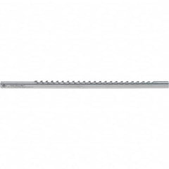 Dumont Minute Man - 1/8" Keyway Width, Production Keyway Broach - Bright Finish, 1/2" Broach Body Width, 25/64" to 2-1/2" LOC, 11-3/4" OAL, 1,440 Lbs Pressure for Max LOC - Exact Tooling