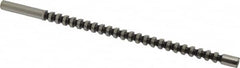 Dumont Minute Man - 1/4" Hex, 1/4" Pilot Hole Diam, 1/4 to 3/4" Length of Cut, Hexagon Broach - 0.287 to 0.289" Across Corners, 6" OAL, 1,025 Lb Pressure for Max Length of Cut, 3/16" Pitch, High Speed Steel - Exact Tooling