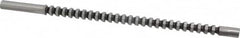 Dumont Minute Man - 5/16" Hex, 5/16" Pilot Hole Diam, 3/8 to 1" Length of Cut, Hexagon Broach - 0.359 to 0.361" Across Corners, 7-3/4" OAL, 1,510 Lb Pressure for Max Length of Cut, 7/32" Pitch, High Speed Steel - Exact Tooling