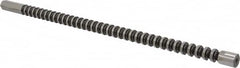 Dumont Minute Man - 5/8" Hex, 5/8" Pilot Hole Diam, 5/8 to 2" Length of Cut, Hexagon Broach - 0.72 to 0.722" Across Corners, 16-1/4" OAL, 5,400 Lb Pressure for Max Length of Cut, 3/8" Pitch, High Speed Steel - Exact Tooling