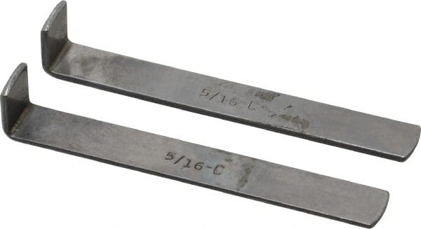 Dumont Minute Man - 2 Piece Style C Broach Shim - 5/16" Keyway Width, 0.055" Shim Thickness - Exact Tooling