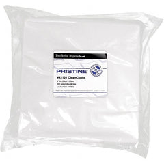 PRO-SOURCE - Flat Fold Clean Room/Lab/Critical Task Wipes - Bag, 9" x 9" Sheet Size, White - Exact Tooling