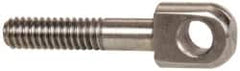 Gibraltar - 1/4-20, 3/4" Thread Length, 1/4" Hole Diam, Stainless Steel, Swing Bolt - Grade 303, 5/16" Head Thickness, 1-1/2" Hole Center to End - Exact Tooling
