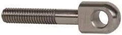 Gibraltar - 3/8-16, 1-3/8" Thread Length, 3/8" Hole Diam, Stainless Steel, Swing Bolt - Grade 303, 1/2" Head Thickness, 2-1/2" Hole Center to End - Exact Tooling