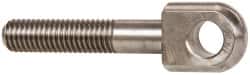 Gibraltar - 1/2-13, 1-5/8" Thread Length, 1/2" Hole Diam, Stainless Steel, Swing Bolt - Grade 303, 5/8" Head Thickness, 3-1/8" Hole Center to End - Exact Tooling