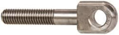 Gibraltar - 1/2-13, 1-5/8" Thread Length, 1/2" Hole Diam, Stainless Steel, Swing Bolt - Grade 303, 5/8" Head Thickness, 3-1/8" Hole Center to End - Exact Tooling
