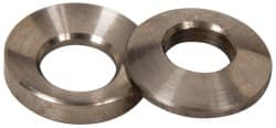 Gibraltar - 5/16" Bolt, Stainless Steel, Spherical Washer Assembly - 11/32" Inside x 3/4" OD, 1/4" Thick, 1" Radius, 303 Grade - Exact Tooling