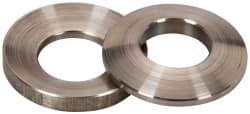 Gibraltar - 5/8" Bolt, Stainless Steel, Spherical Washer Assembly - 21/32" Inside x 1-3/8" OD, 5/16" Thick, 1-3/4" Radius, 303 Grade - Exact Tooling