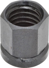 Gibraltar - 3/8-16, Black Oxide Finish, Steel Swivel Hex Nut - 1/2" Pad, 7/16" Wide x 17/32" High x 17/64" Deep - Exact Tooling