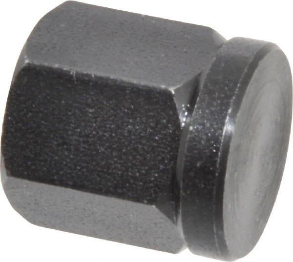 Gibraltar - 1/2-13, Black Oxide Finish, Steel Swivel Hex Nut - 11/16" Pad, 5/8" Wide x 21/32" High x 3/8" Deep - Exact Tooling
