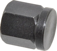 Gibraltar - 1/2-13, Black Oxide Finish, Steel Swivel Hex Nut - 11/16" Pad, 5/8" Wide x 21/32" High x 3/8" Deep - Exact Tooling