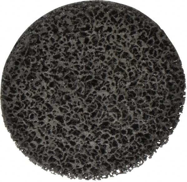 3M - 5" Diam, Silicon Carbide Hook & Loop Disc - Very Coarse Grade, Nonwoven, Series CR-DH - Exact Tooling