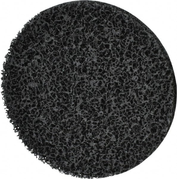 3M - 7" Diam, Silicon Carbide Hook & Loop Disc - Very Coarse Grade, Nonwoven, Series CR-DH - Exact Tooling