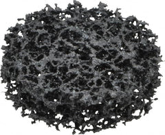 3M - 2" Very Coarse Grade Silicon Carbide Deburring Disc - 1/4" Center Hole, Arbor Connection, Black, 12,000 Max RPM - Exact Tooling