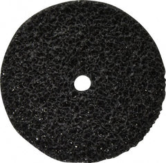 3M - 6" Very Coarse Grade Silicon Carbide Deburring Disc - 5/8" Center Hole, Arbor Connection, Black, 4,000 Max RPM - Exact Tooling