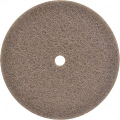 3M - 6" Very Fine Grade Silicon Carbide Deburring Disc - 1/2" Center Hole, Arbor Connection, 4,000 Max RPM - Exact Tooling
