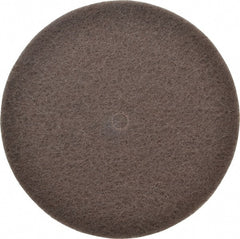 3M - 8" Very Fine Grade Silicon Carbide Deburring Disc - 1/2" Center Hole, Arbor Connection, Brown, 3,000 Max RPM - Exact Tooling