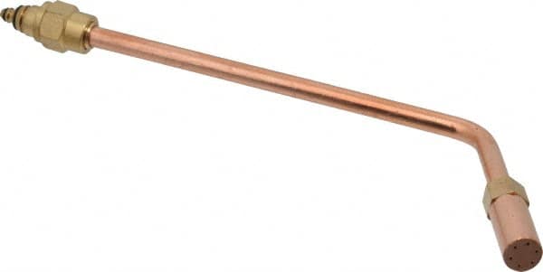 Value Collection - #6 Tip, Oxy-Acetylene, 143T Series Heavy Duty Welding Elbow Nozzle - For Use with General Purpose Torches - Exact Tooling