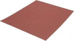 Made in USA - 120 Grit, Aluminum Oxide Adhesive Backed Sanding Sheets - Cloth, 9" x 11", Fine Grade, J Weighted Backing - Exact Tooling