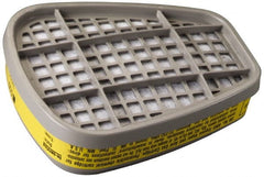 3M - Yellow Cartridge - Series 6000, Protects Against Acid Gas, Organic Vapor - Exact Tooling